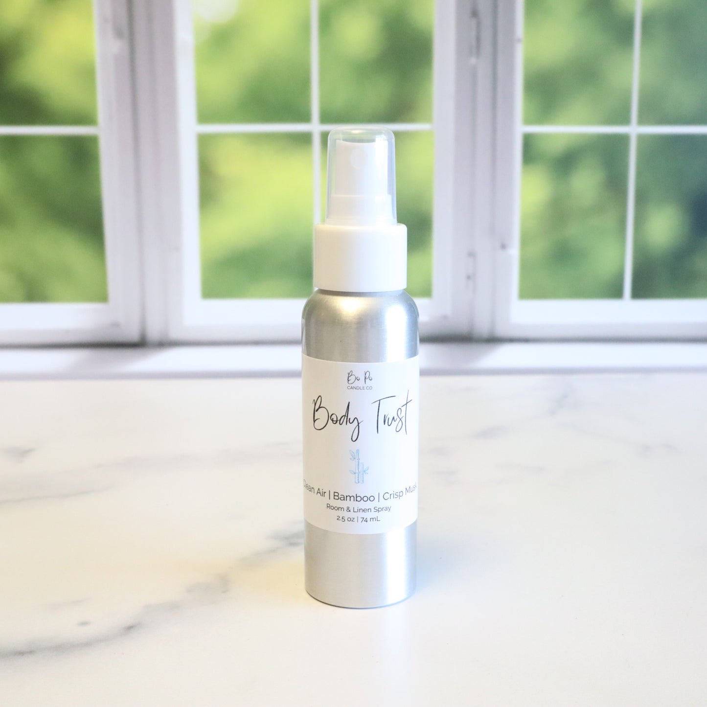 Body Trust Room/Linen Spray | Clean Air, Bamboo, & Crisp Musk | 2.5oz