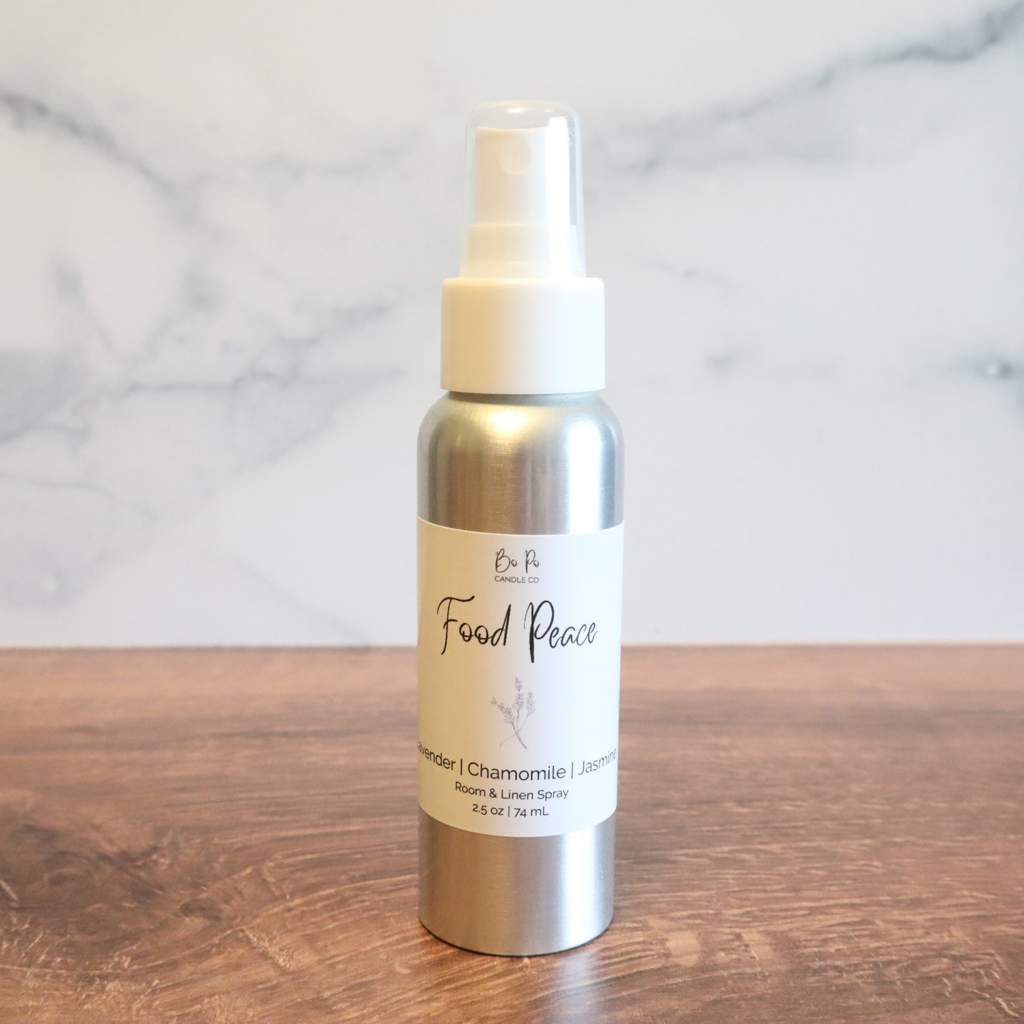 Food Peace Room/Linen Spray | Lavender, Chamomile, & Jasmine | 2.5oz