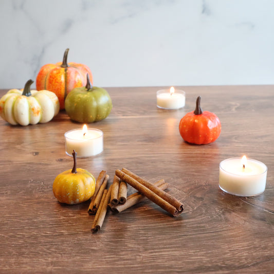 Spice of Life Tealight Pack | Pumpkin, Ginger, & Clove | 3oz