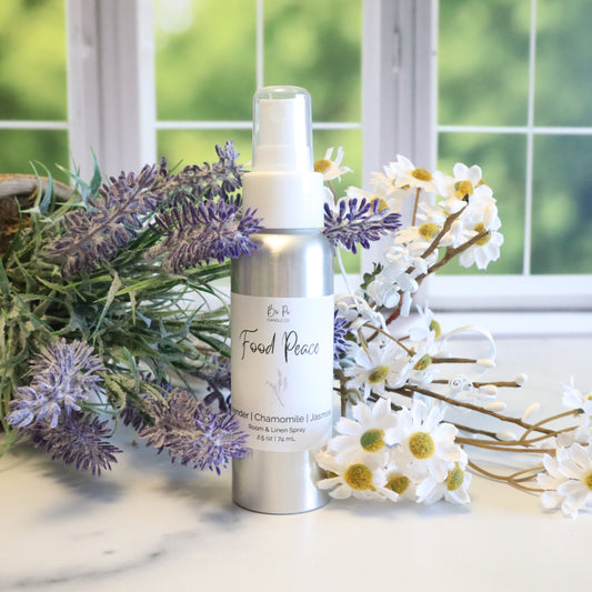 Food Peace Room/Linen Spray | Lavender, Chamomile, & Jasmine | 2.5oz