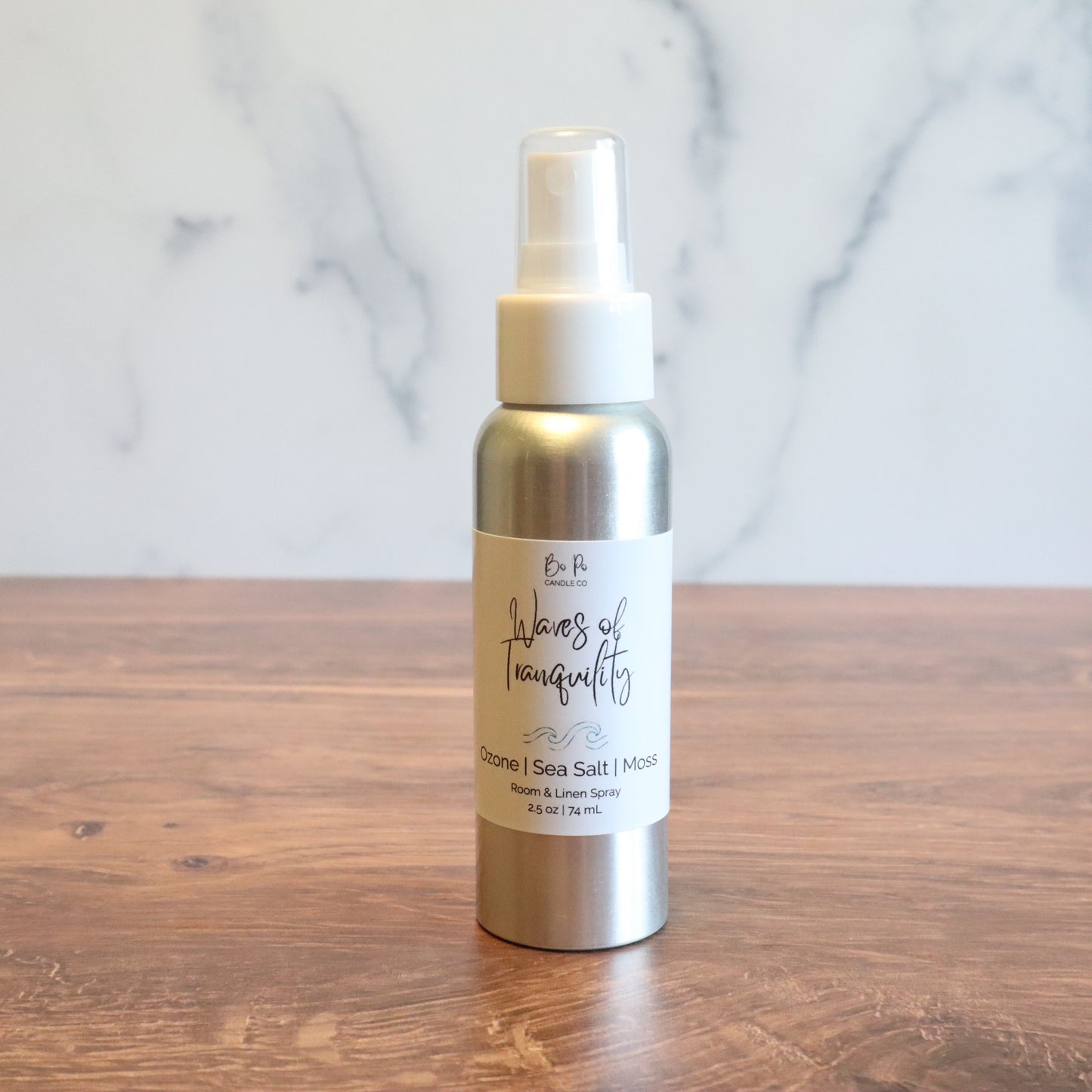 Waves of Tranquility Room/Linen Spray | Ozone, Sea Salt, & Moss | 2.5oz