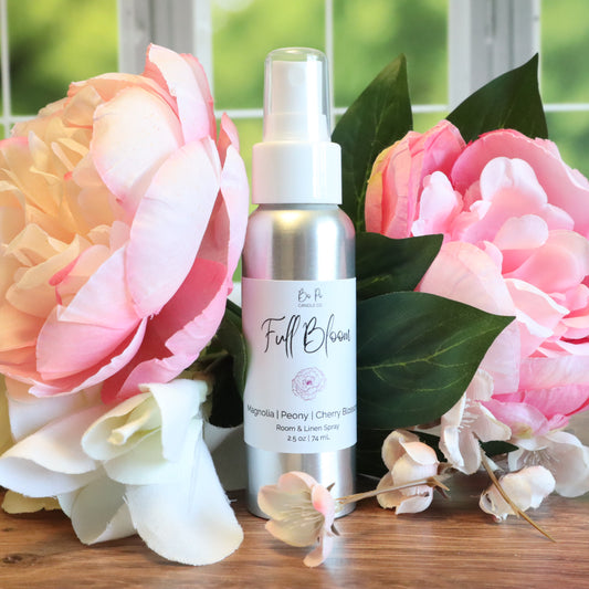Full Bloom Room/Linen Spray | Magnolia, Peony, & Cherry Blossom | 2.5oz