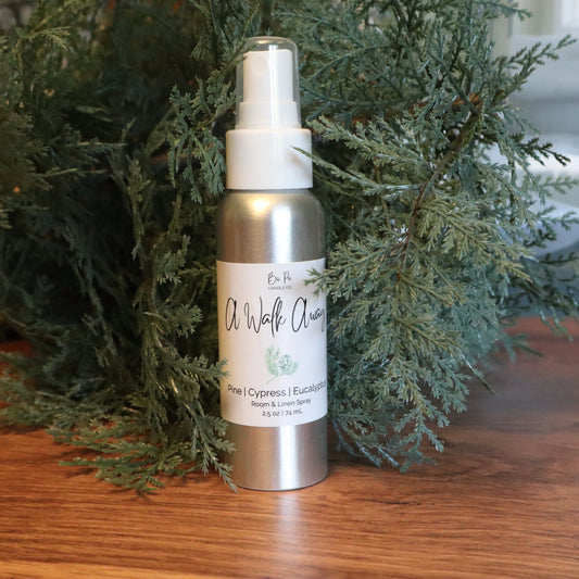A Walk Away Room/Linen Spray | Pine, Cypress, & Eucalyptus | 2.5oz