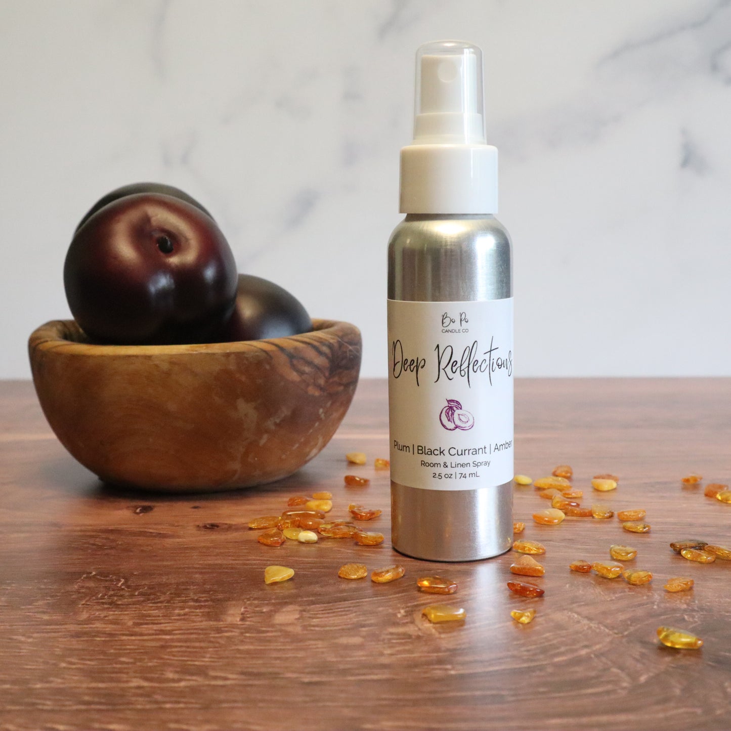 Deep Reflections Room/Linen Spray | Plum, Black Currant, & Amber | 2.5oz