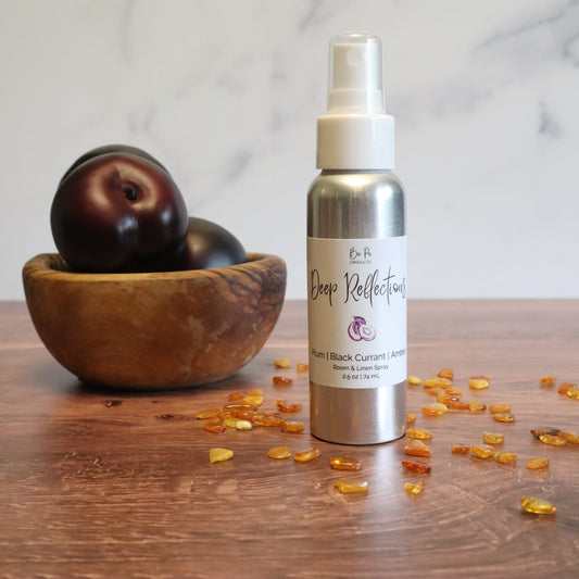 Deep Reflections Room/Linen Spray | Plum, Black Currant, & Amber | 2.5oz