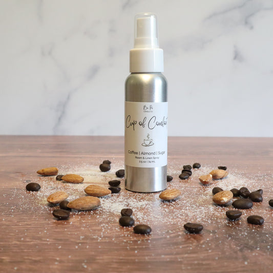 Cup of Comfort Room/Linen Spray | Coffee, Almond, & Sugar | 2.5oz