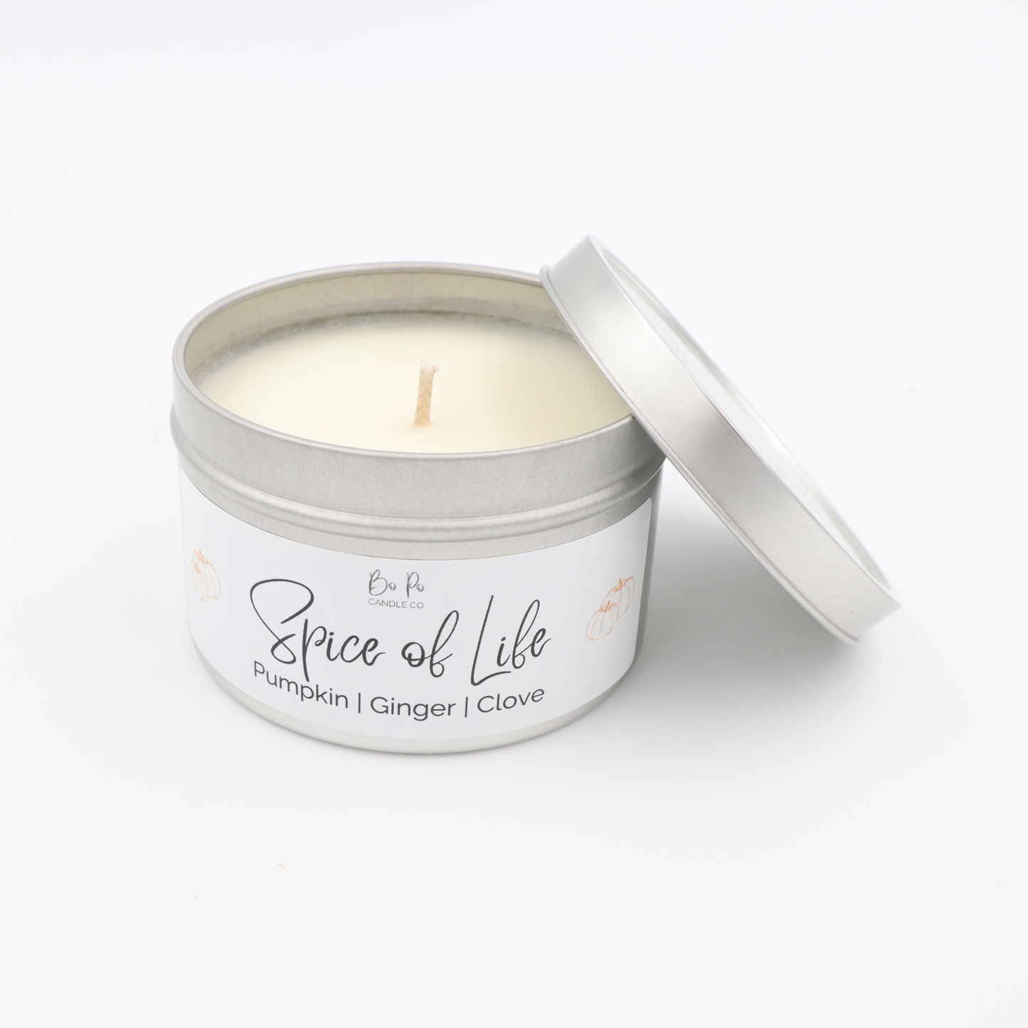 Spice of Life Tin Candle | Pumpkin, Ginger, & Clove | 6oz