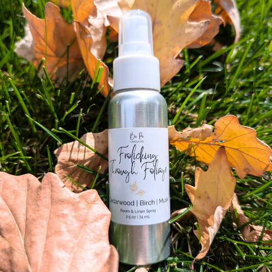 Frolicking Through Foliage Room/Linen Spray | Cedarwood, Birch, & Musk | 2.5oz