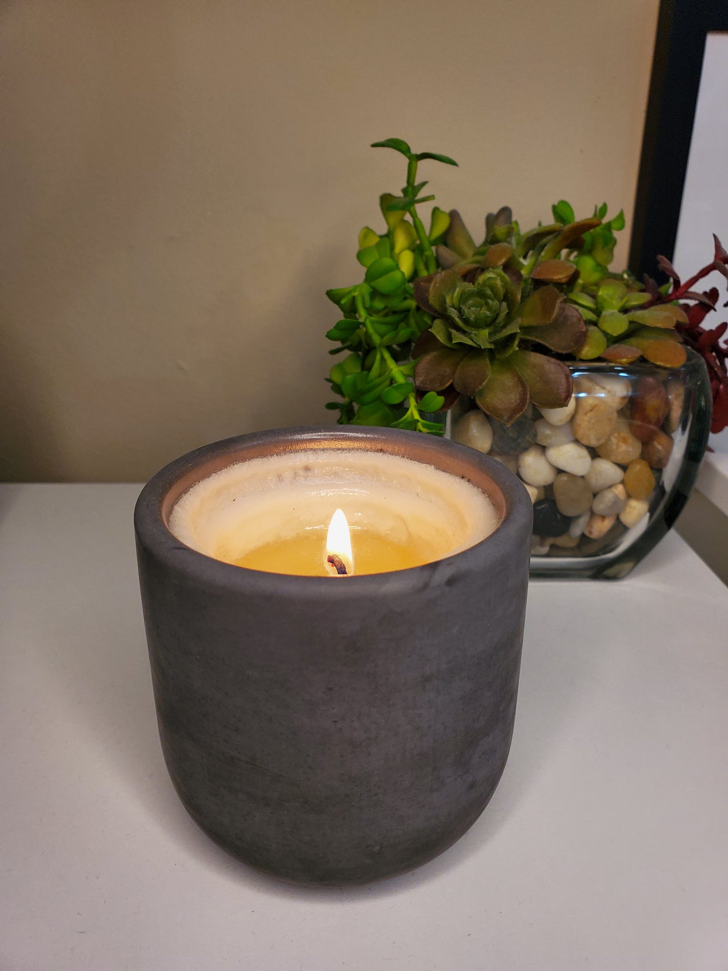 Ambiance Concrete Candle | Unscented | 8.5oz